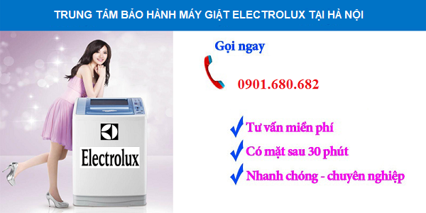 Bảo hành máy giặt Electrolux tại Hà Nội